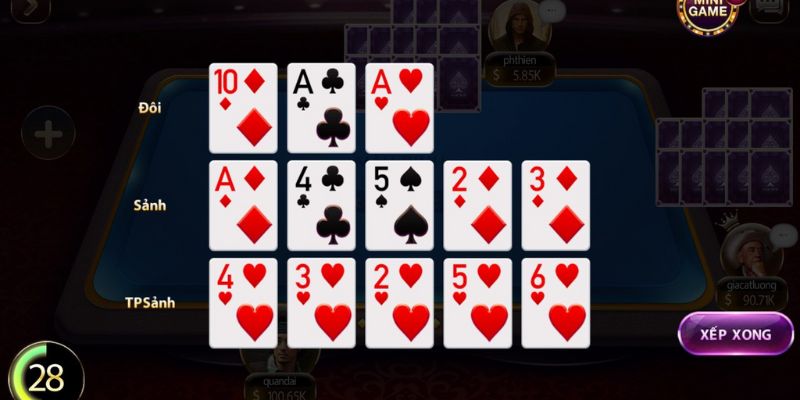 Tổng quát cách chơi bài Mậu Binh 98WIN